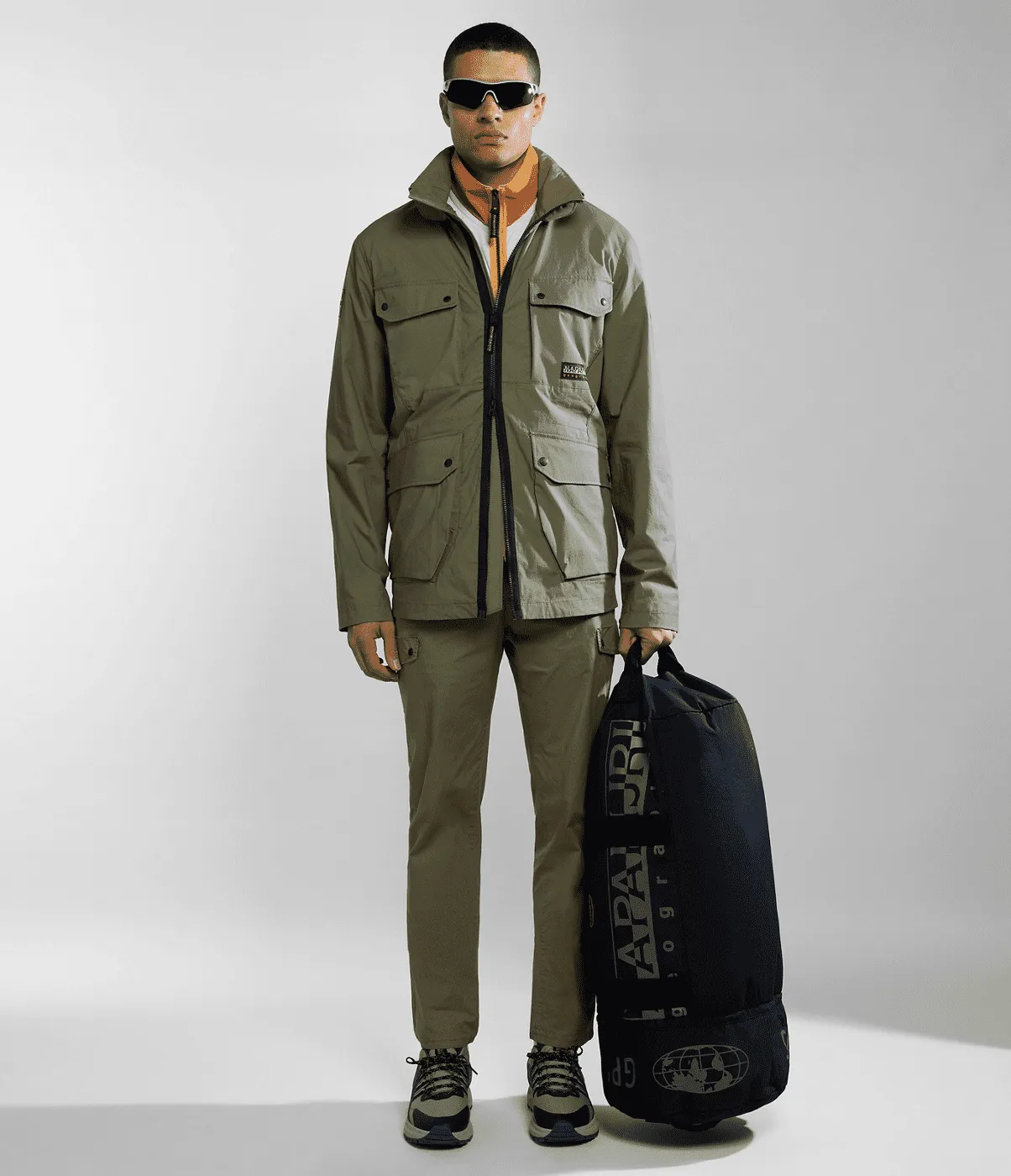 PANTALONI DA UOMO NAPAPIJRI M-DEASE GREEN LICHEN NP0A4I4U GAE