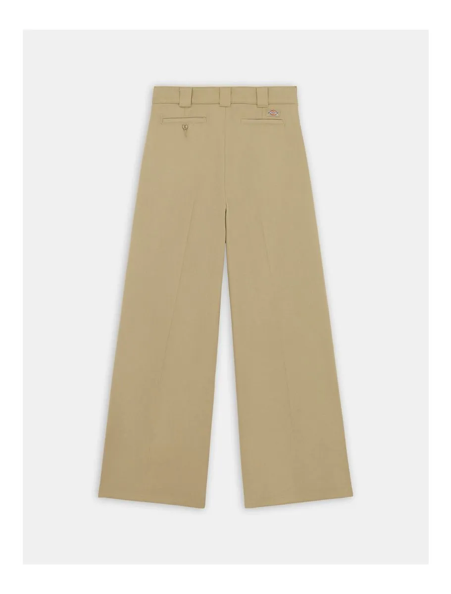 PANTALONI Donna DICKIES W WIDE LEG PANT DK0A4YSE KHK KHAKI