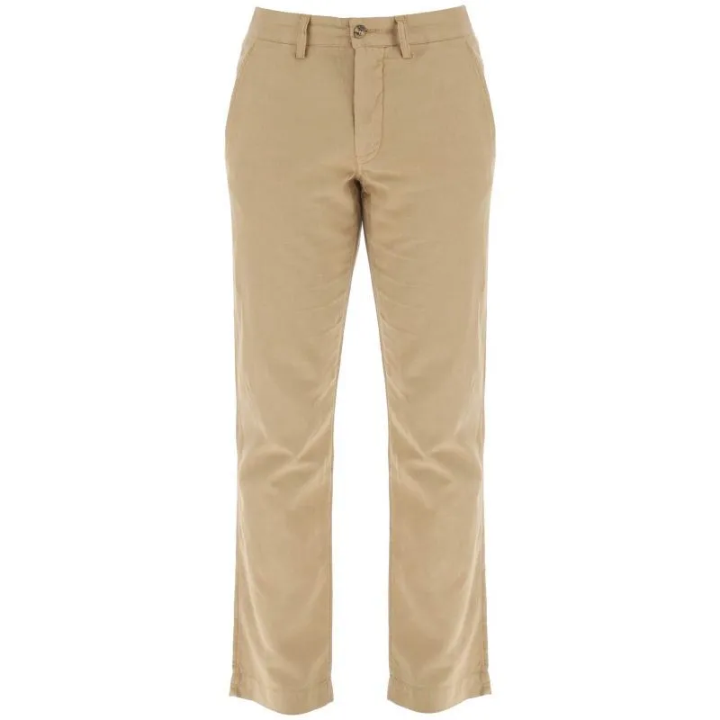 Pantaloni in lino e cotone