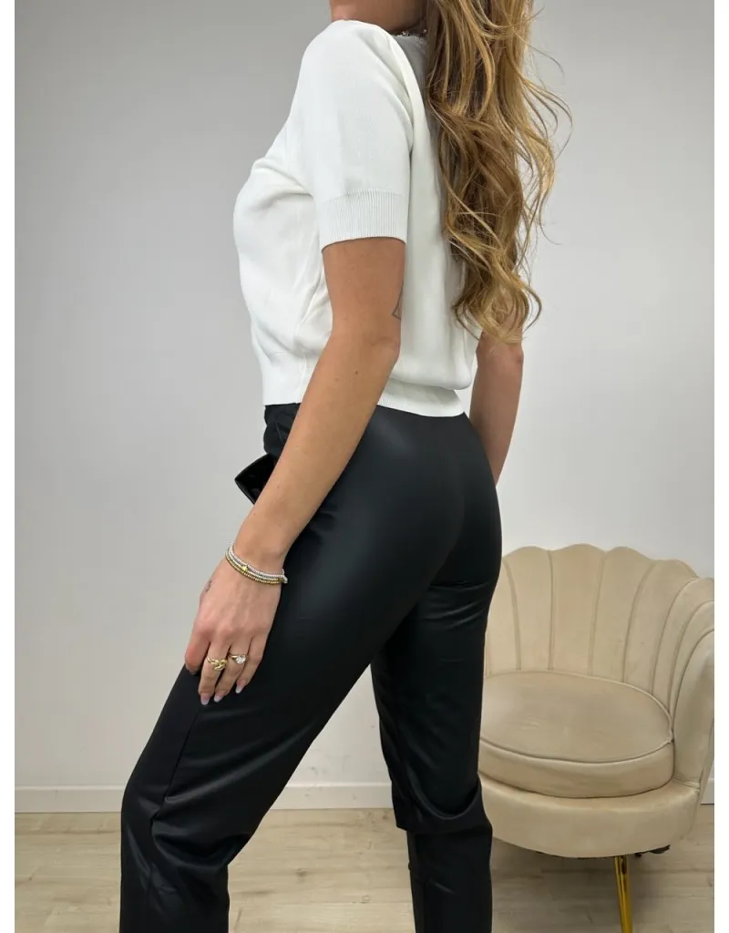 PANTALONI JOGGERS ECOPELLE