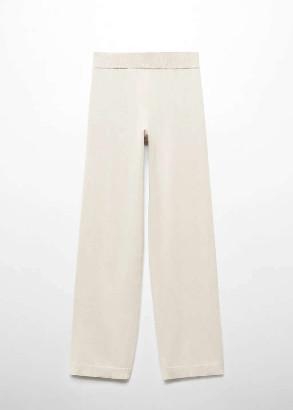 Pantaloni pigiama wideleg cotone e lino