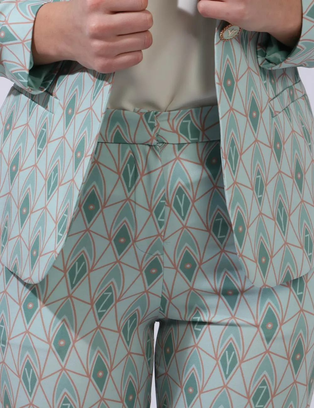 Pantaloni Yes Zee Verde