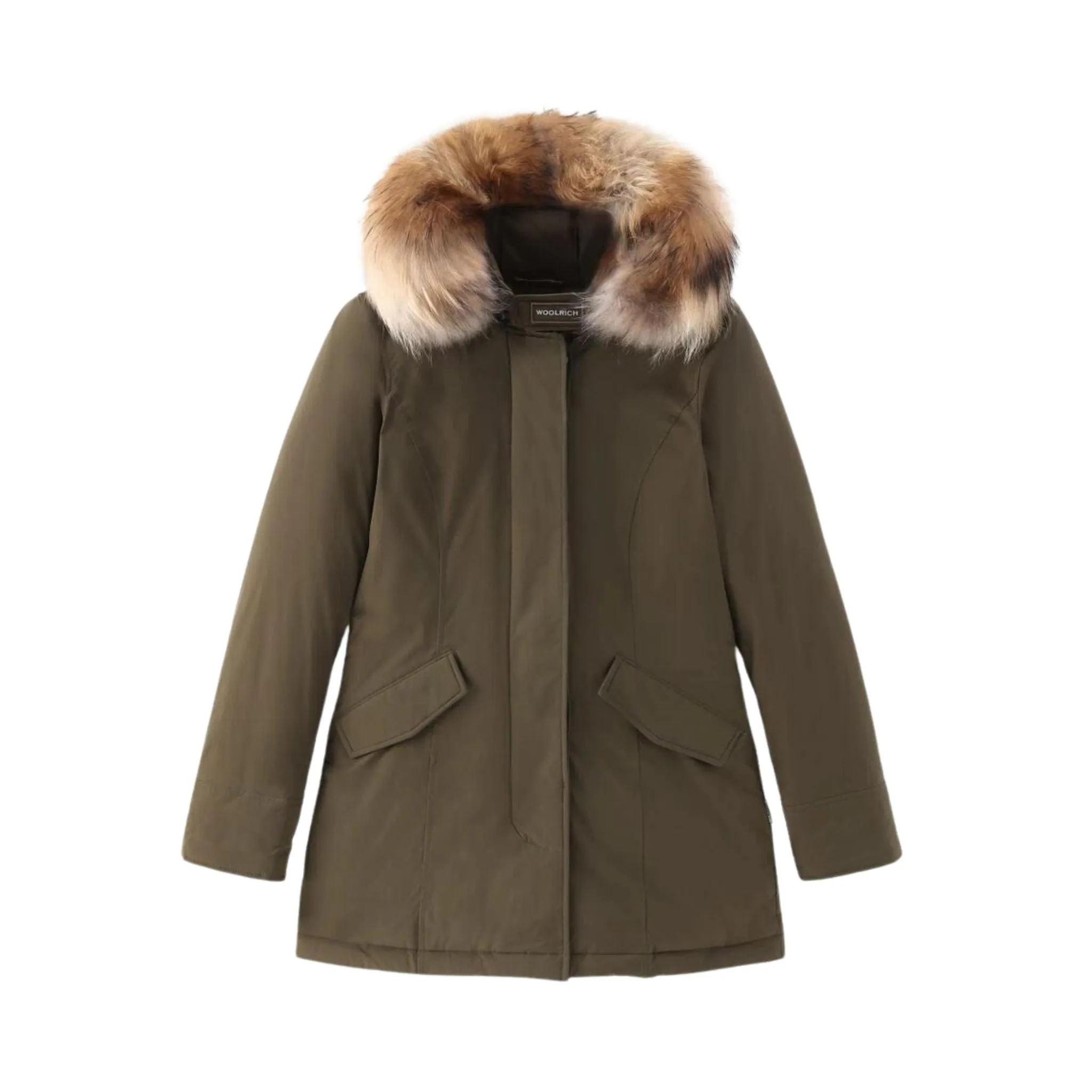 Parka Donna con cappuccio in pelliccia
