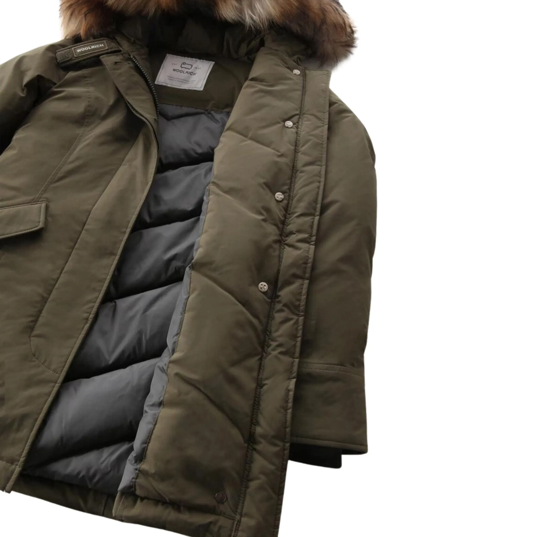 Parka Donna con cappuccio in pelliccia