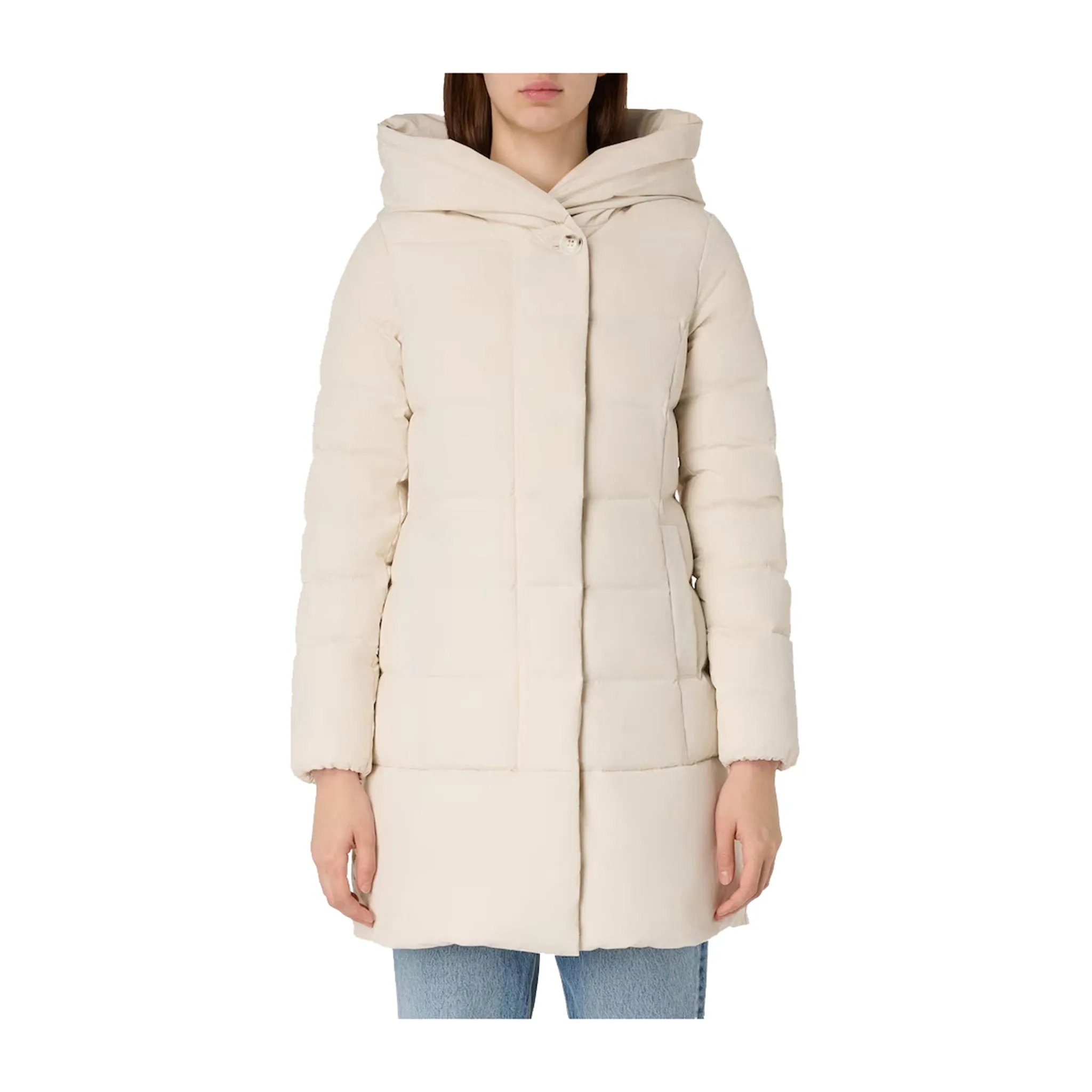 Parka Donna in Urban Touch Puffy Prescott Beige