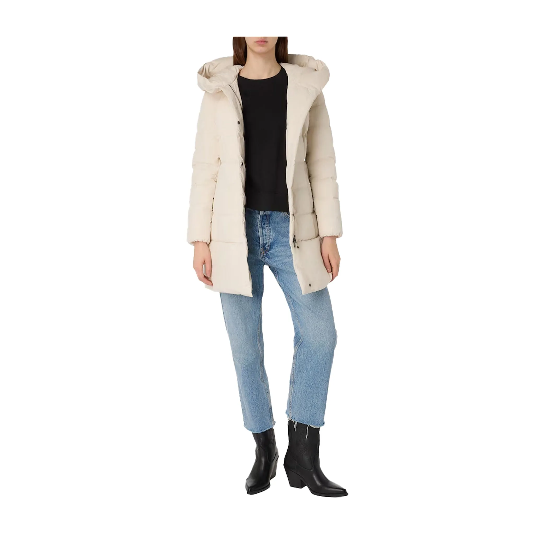 Parka Donna in Urban Touch Puffy Prescott Beige