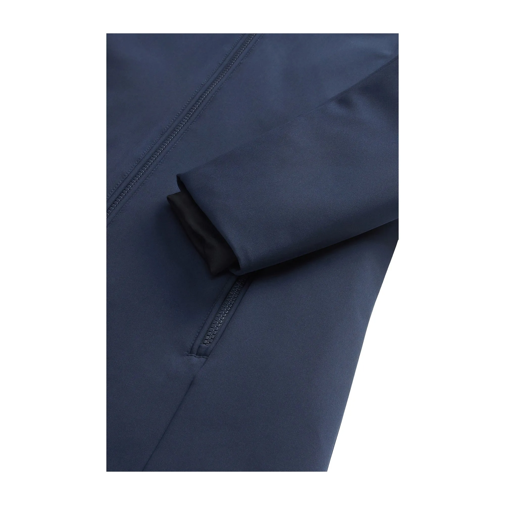 Parka Donna lungo Firth liscio Blu
