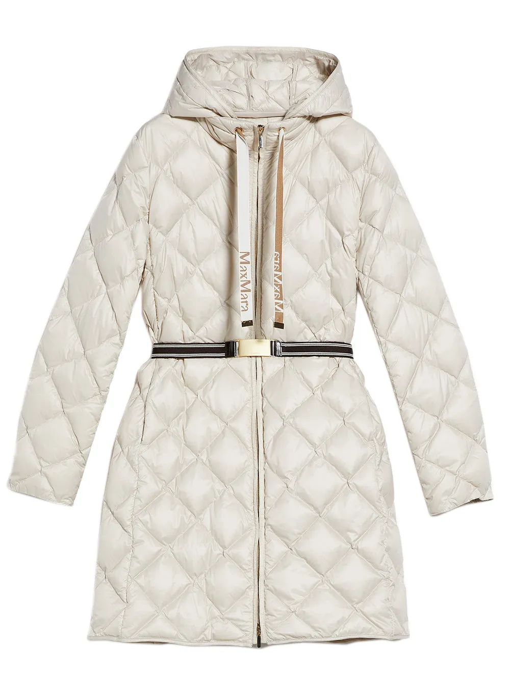 PARKA MIDI IN TELA ANTIGOCCIA
