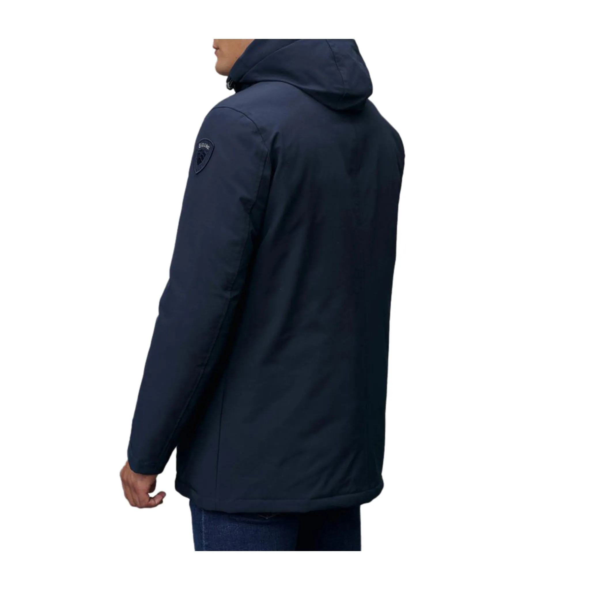 Parka Uomo Chester con cappuccio Blu