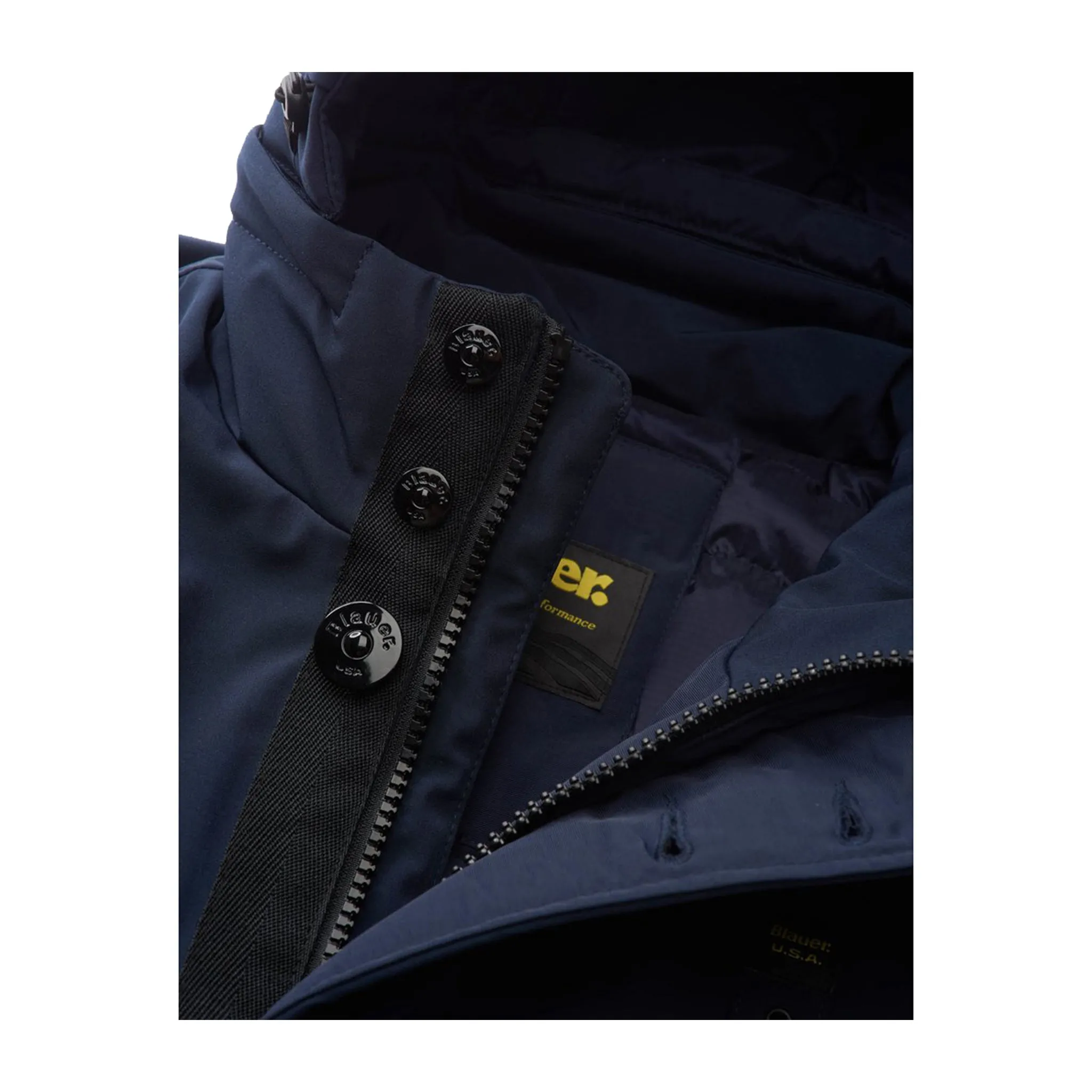 Parka Uomo Chester con cappuccio Blu