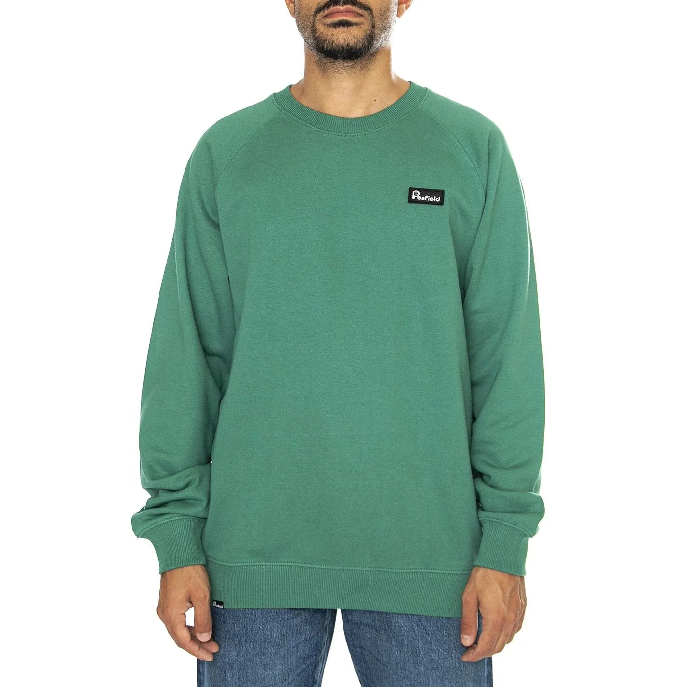 PENFIELD Penfield Badge Sweatshirt Fir - Felpa Girocollo Uomo Verde    