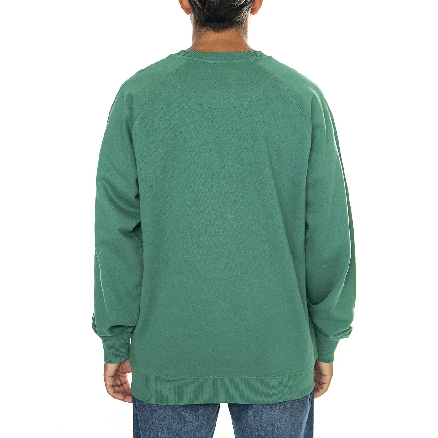 PENFIELD Penfield Badge Sweatshirt Fir - Felpa Girocollo Uomo Verde    