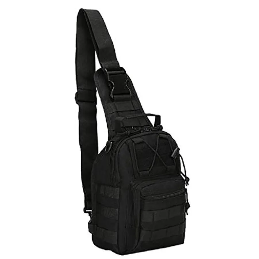 Perfeclan Borsa a Tracolla Tattica, Borsa a Tracolla Militare, Borsa a Tracolla Regolabile per Viaggi, Escursionismo all’ 242399