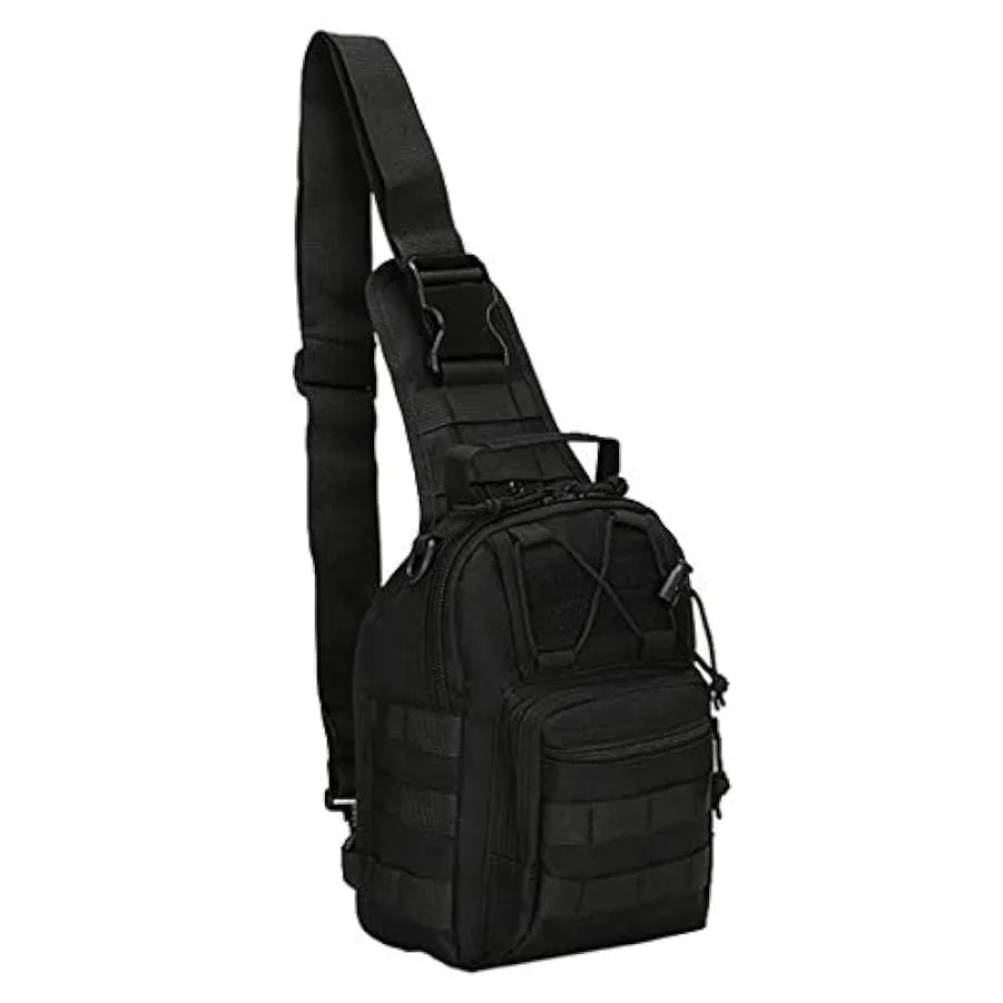Perfeclan Borsa a Tracolla Tattica, Borsa a Tracolla Militare, Borsa a Tracolla Regolabile per Viaggi, Escursionismo all’ 242399