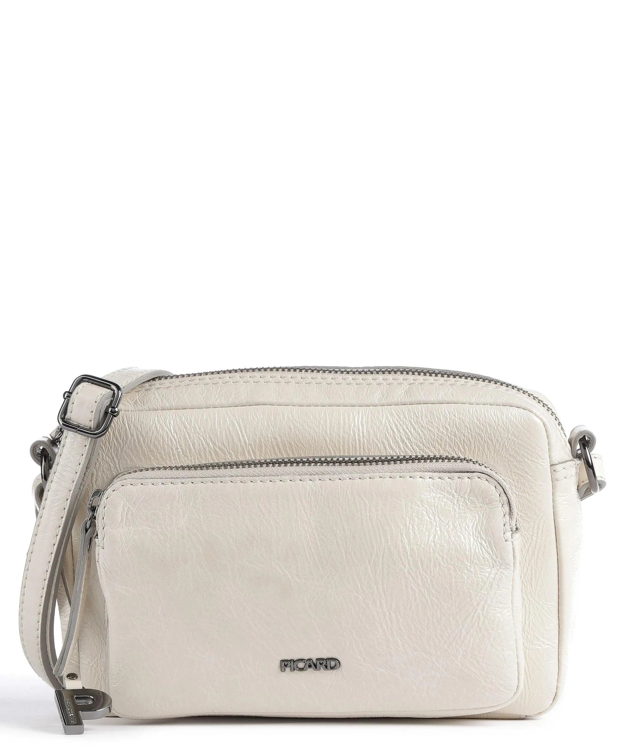  Picard Aquarius Borsa a tracolla pelle di vacchetta grana beige  