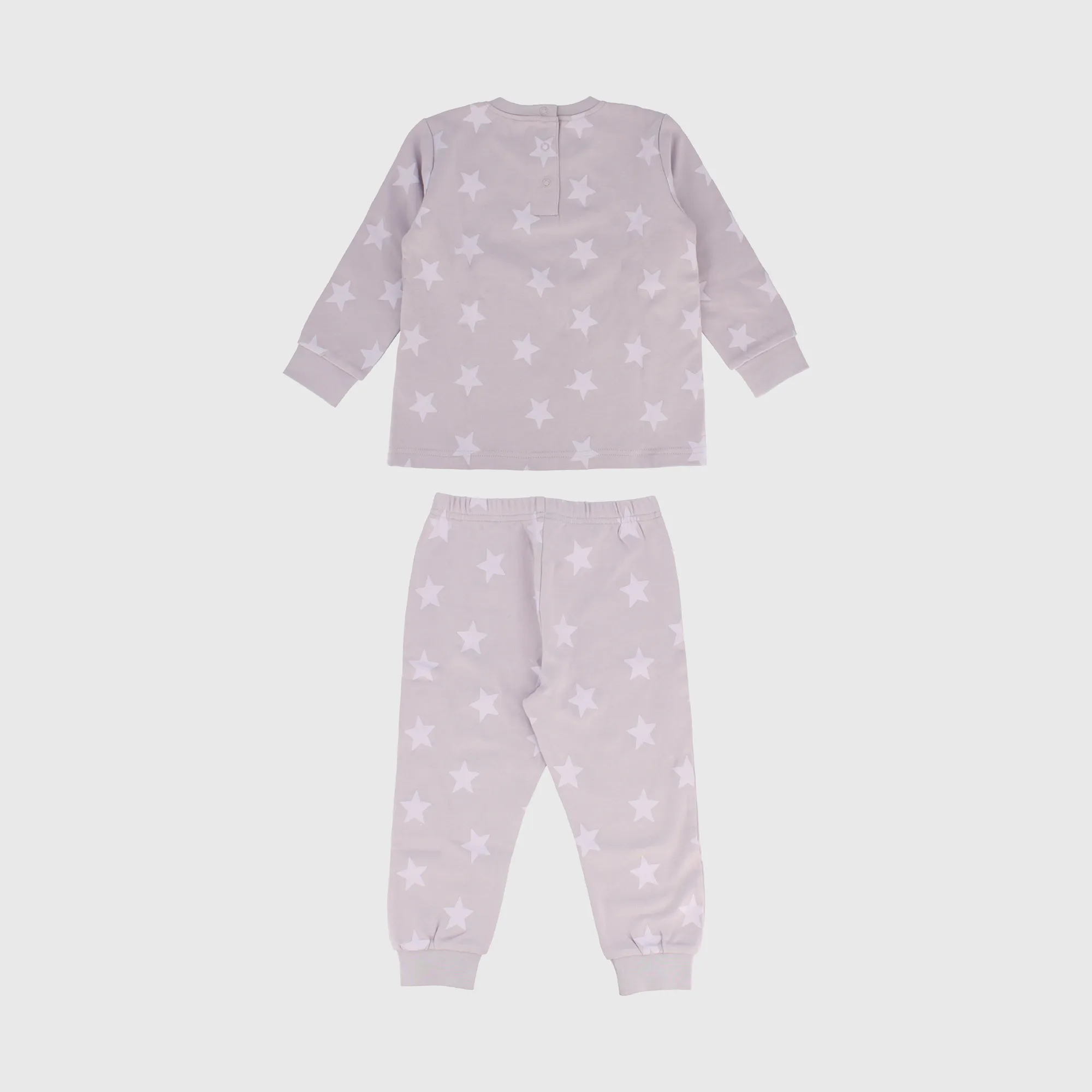 Pigiama in caldo cotone da bambina, ROSA            