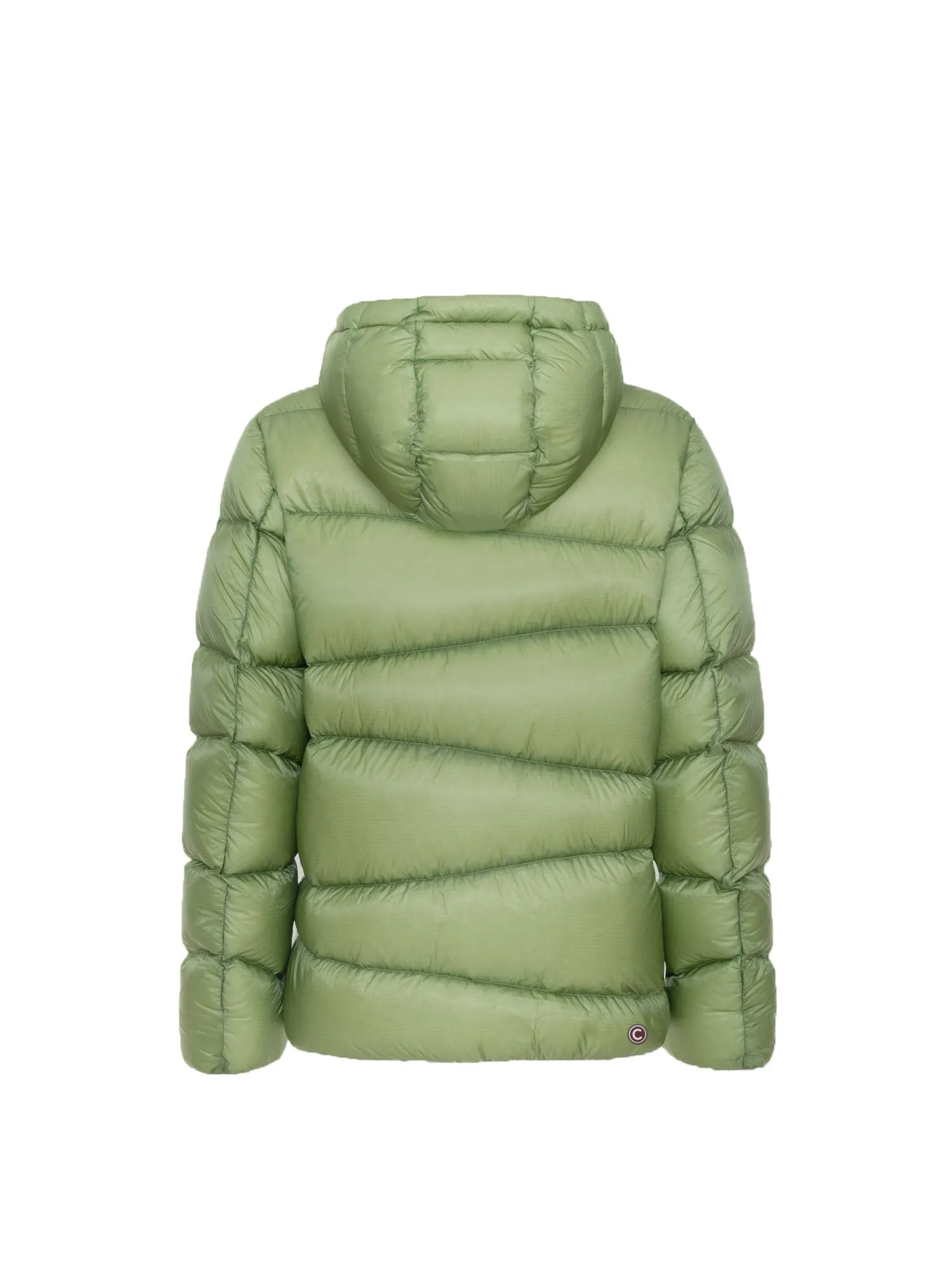 Piumino ad Onde in Nylon Ripstop