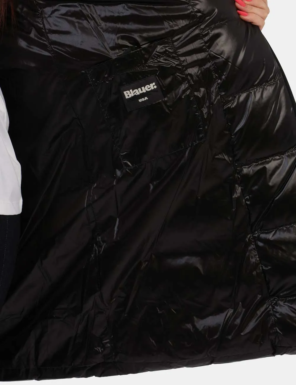 Piumino Blauer Nero