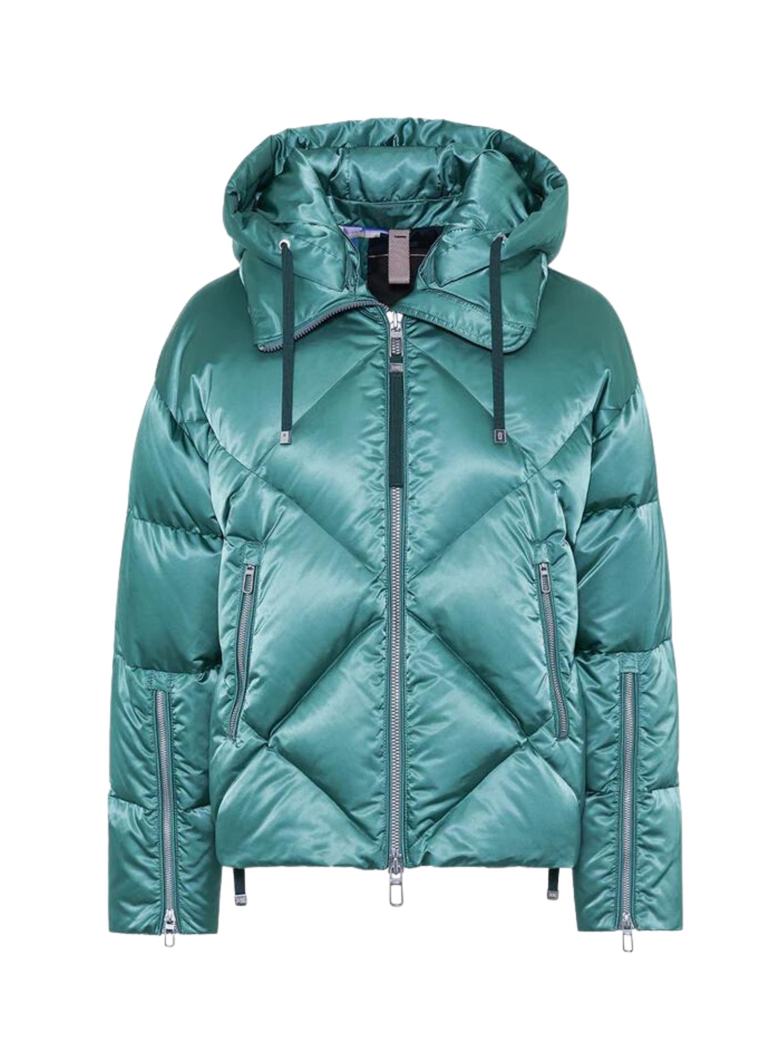 Piumino corto oversize