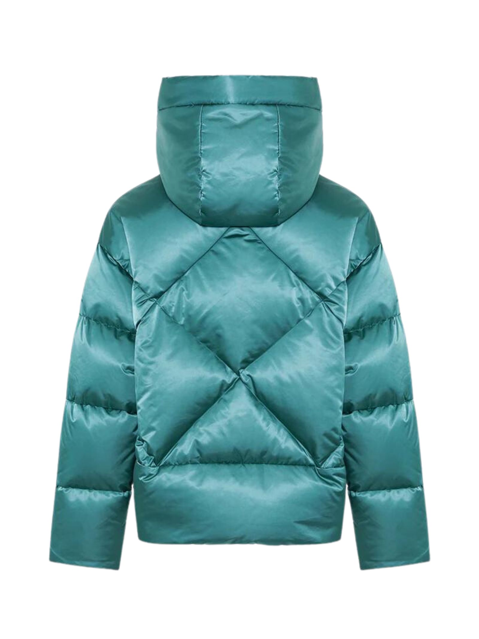 Piumino corto oversize