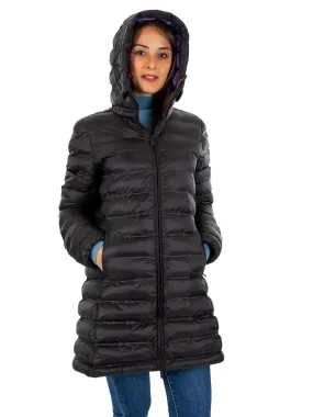 piumino lungo donna