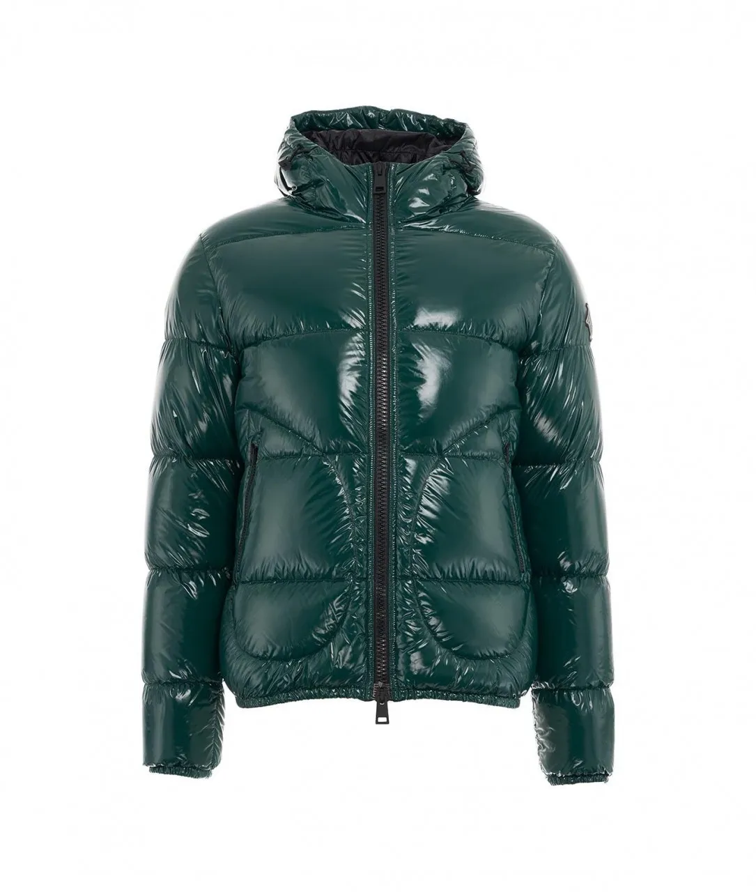 Piumino verde verde