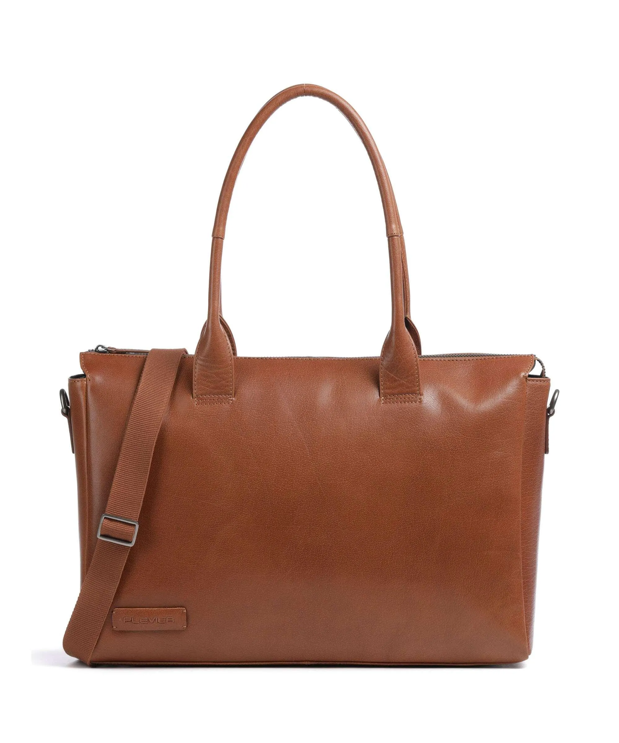  Plevier Rock Copal Borsa shopper 15″ pelle di bufalo cognac  