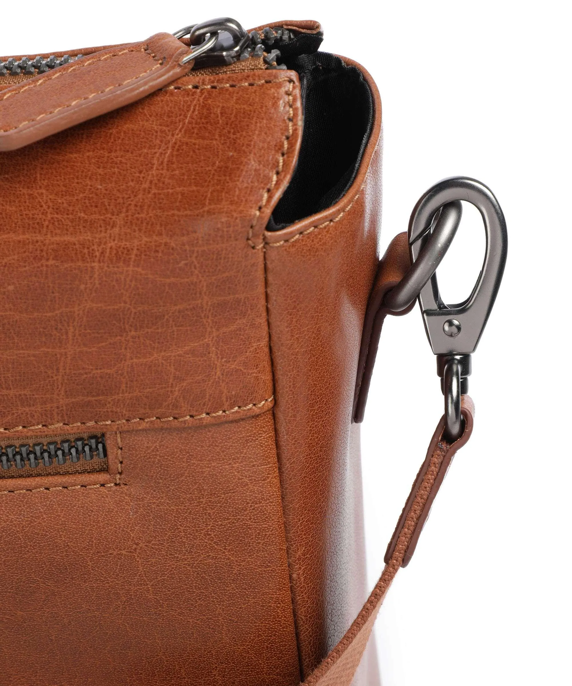  Plevier Rock Copal Borsa shopper 15″ pelle di bufalo cognac  