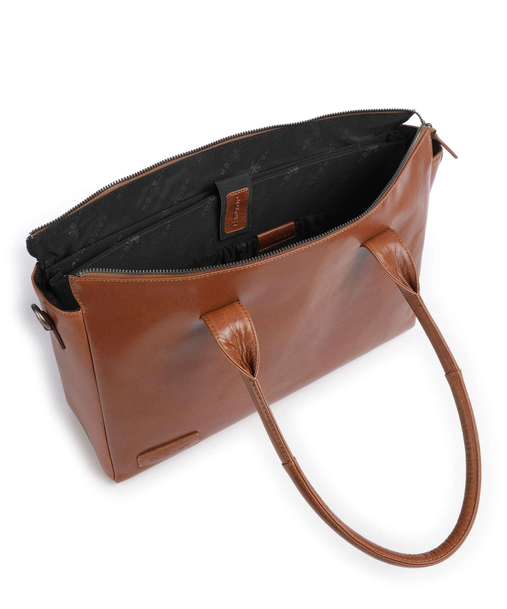  Plevier Rock Copal Borsa shopper 15″ pelle di bufalo cognac  
