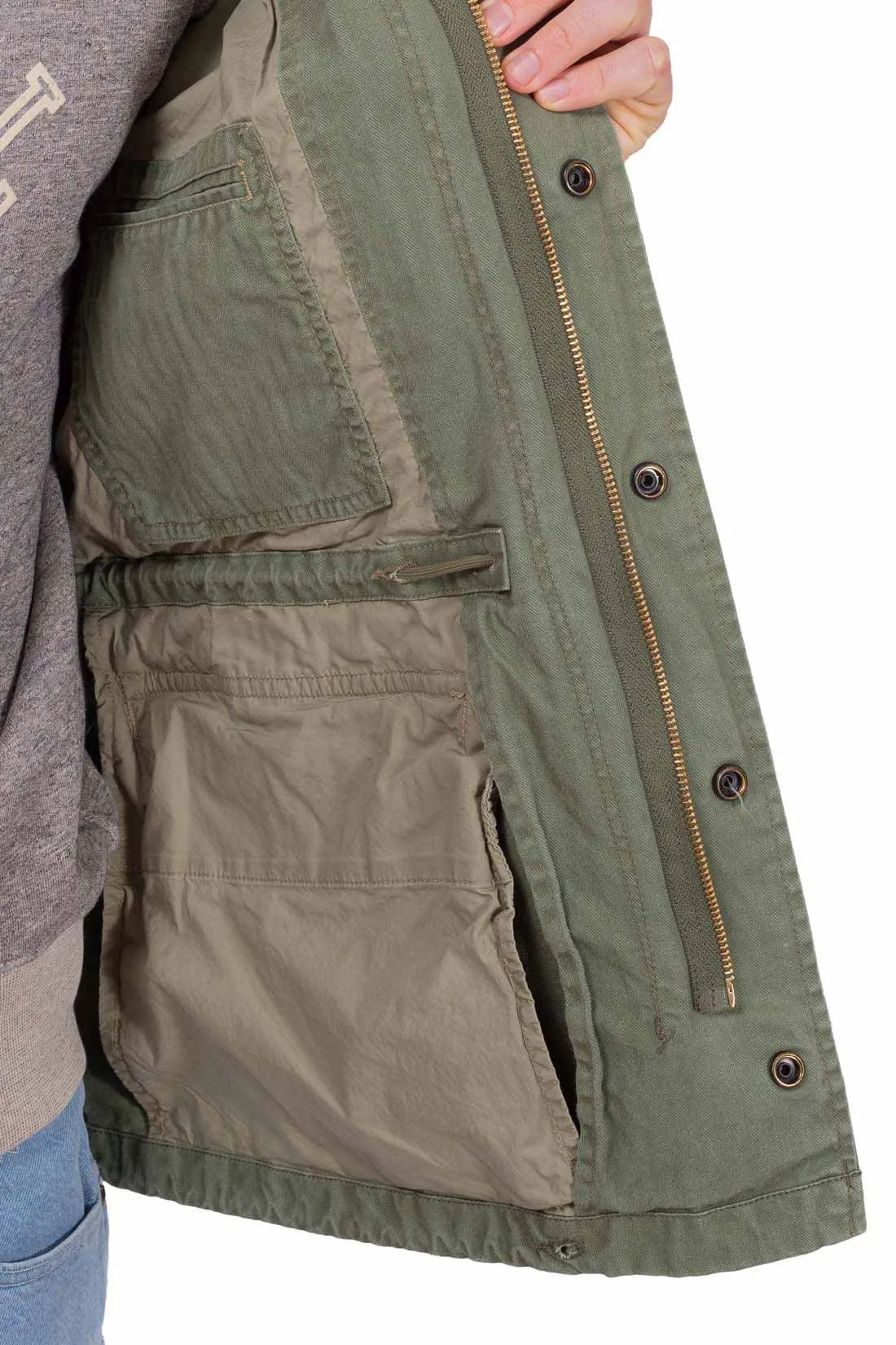 POLO RALPH LAUREN Parka uomo con patch e stampe logo