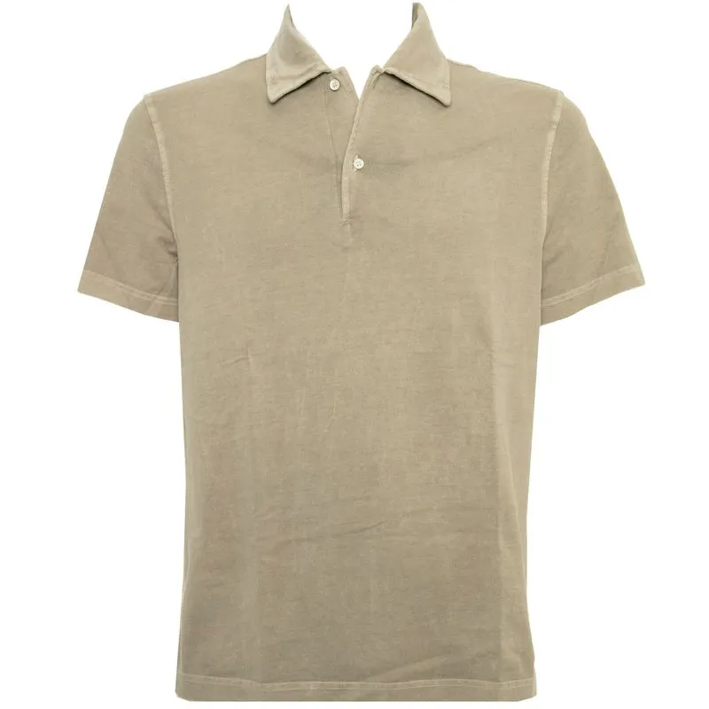 Polo washed in puro cotone 