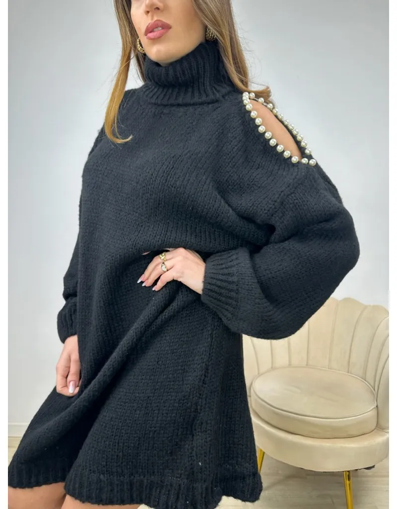 PULL DRESS CYLAN NERO