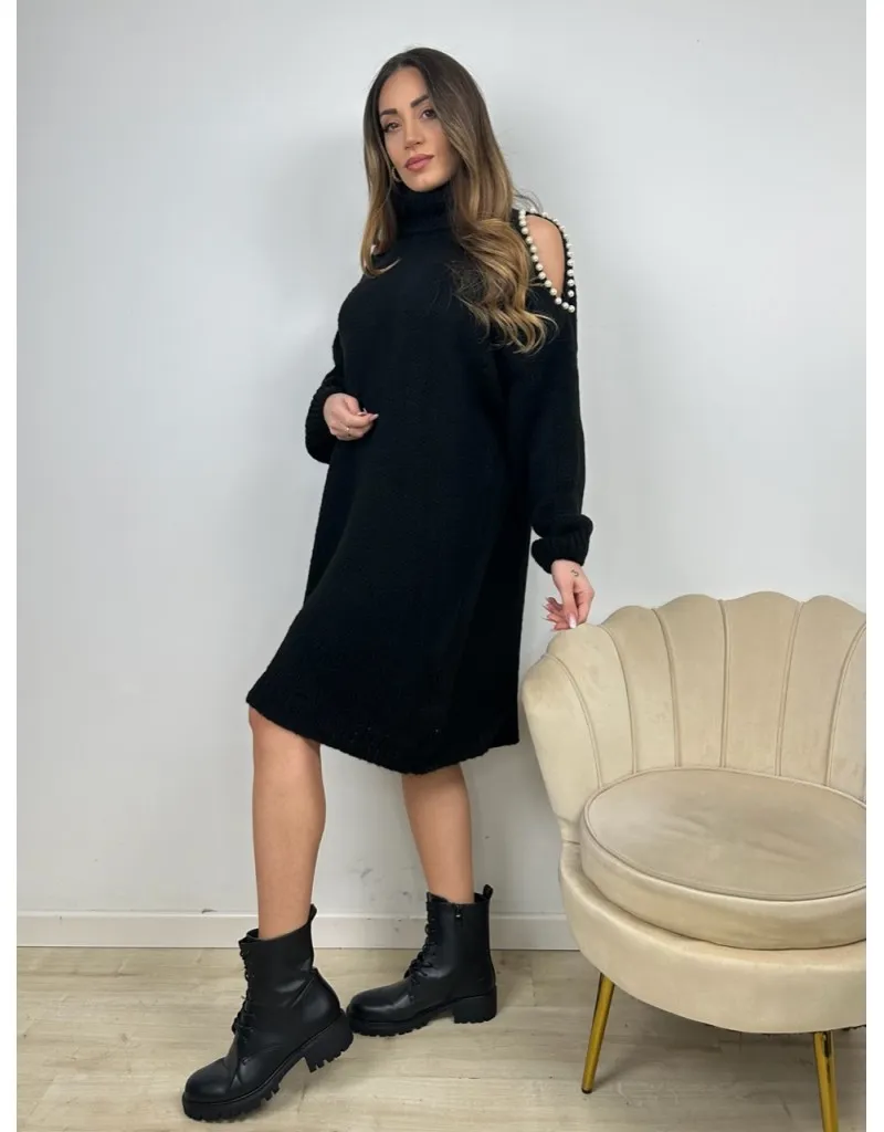 PULL DRESS CYLAN NERO