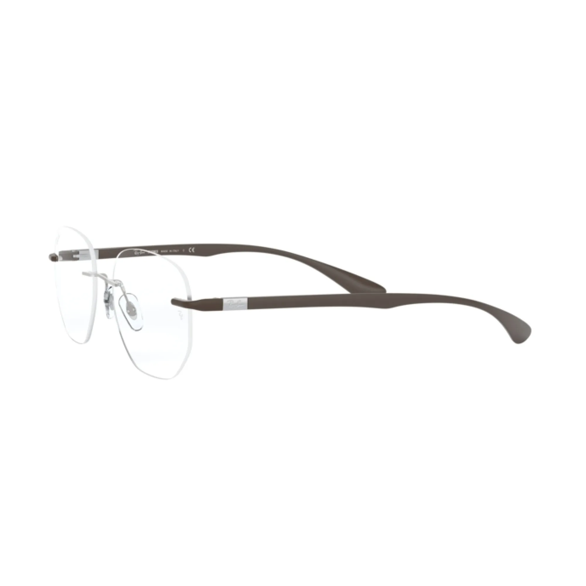   Ray-Ban RX 8766 - 1131 Marrone Chiaro | Occhiale Da Vista Unisex 