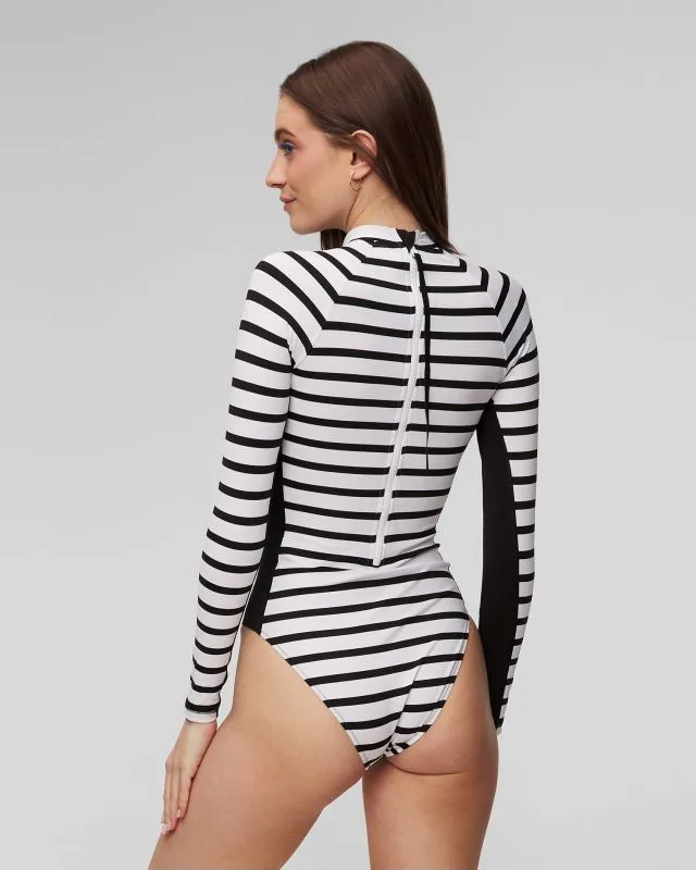 Reggiseno del costume da bagno a righe da donna Vilebrequin Lexya Rashguard