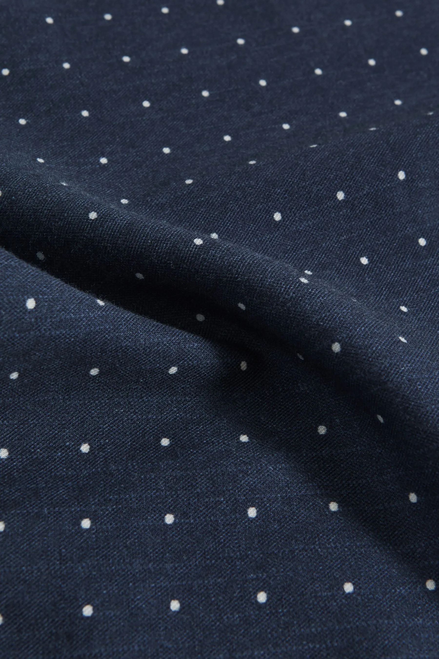 Reiss - Fazzoletto da taschino in cotone e lana toscano a pois    