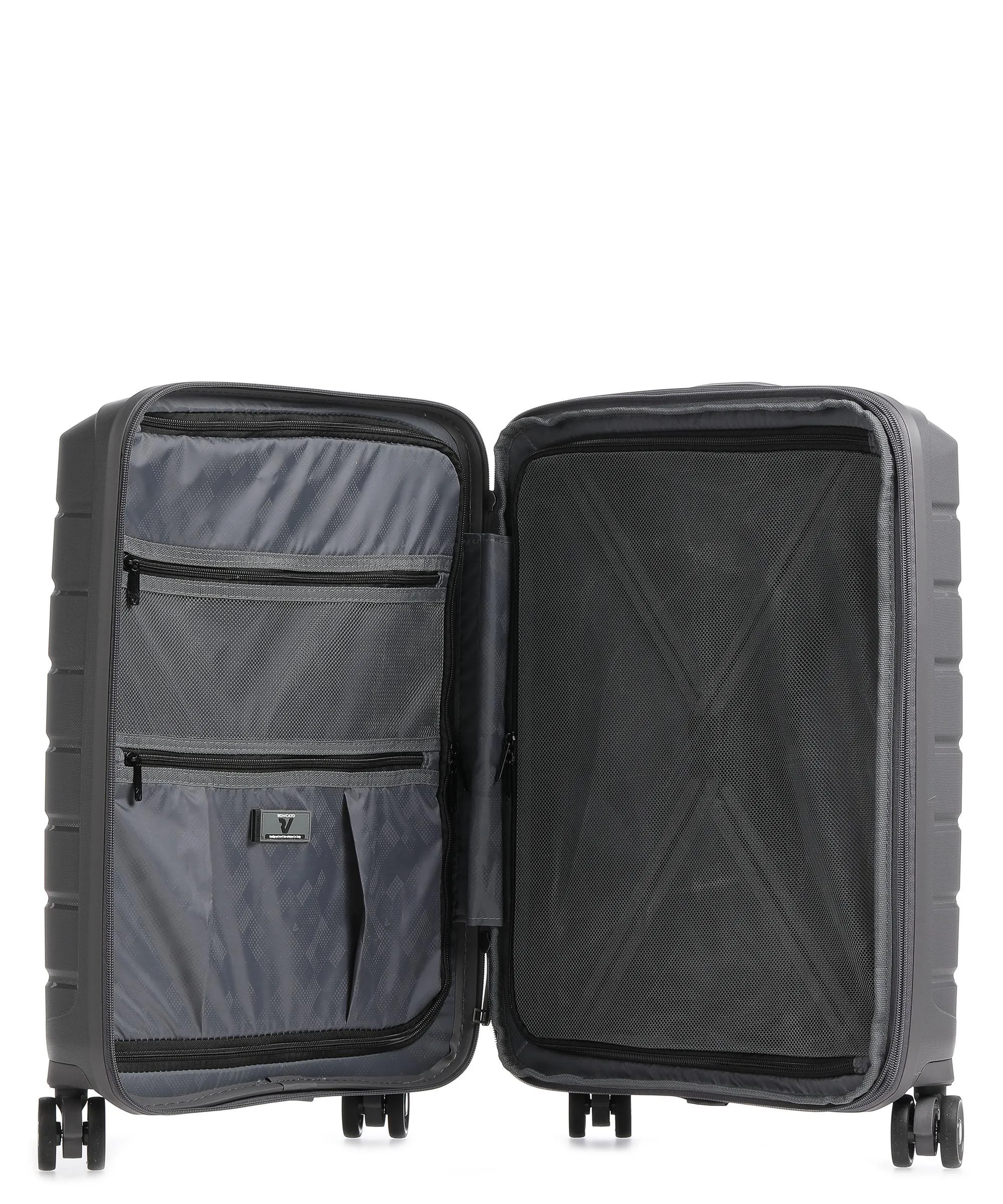  Roncato B-Flying Valigia trolley (4 ruote) grigio scuro 55 cm  
