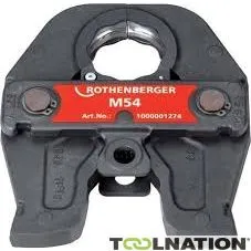 Rothenberger Accessori 1000001274 Ganascia a pressione M 54 Standard 3 pezzi
