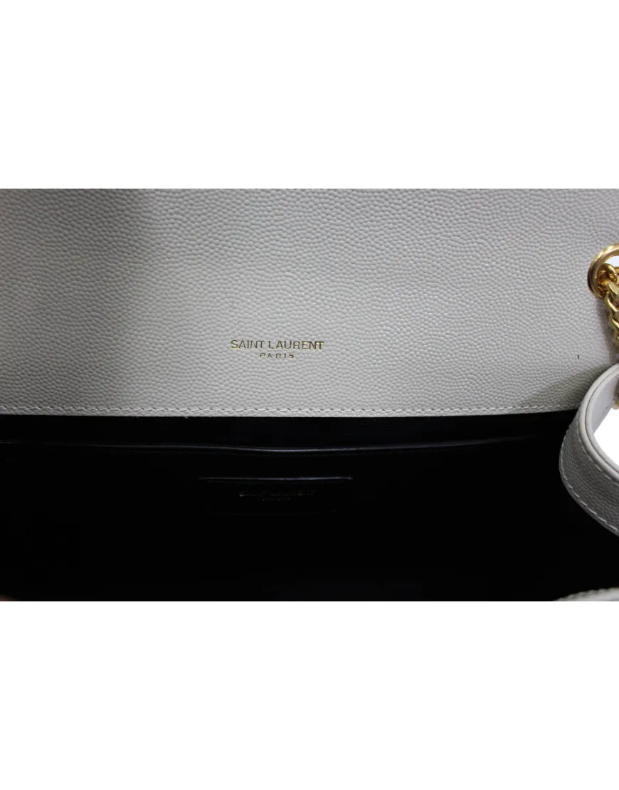 Saint Laurent Kate Pelle Bianca