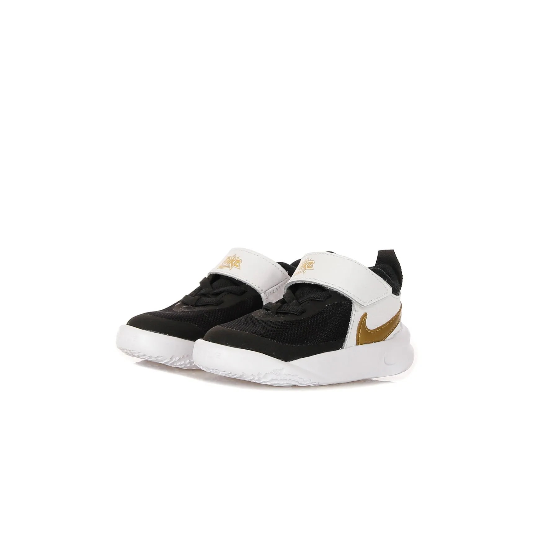 Scarpa Bassa Bambino Team Hustle D 10 (td) Black/metallic Gold/white/photon Dust