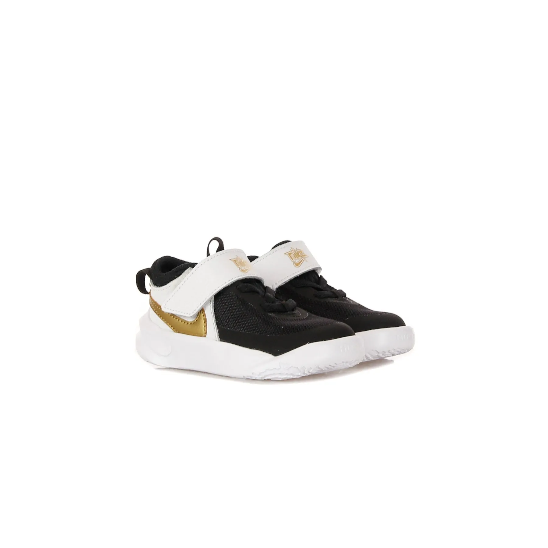 Scarpa Bassa Bambino Team Hustle D 10 (td) Black/metallic Gold/white/photon Dust