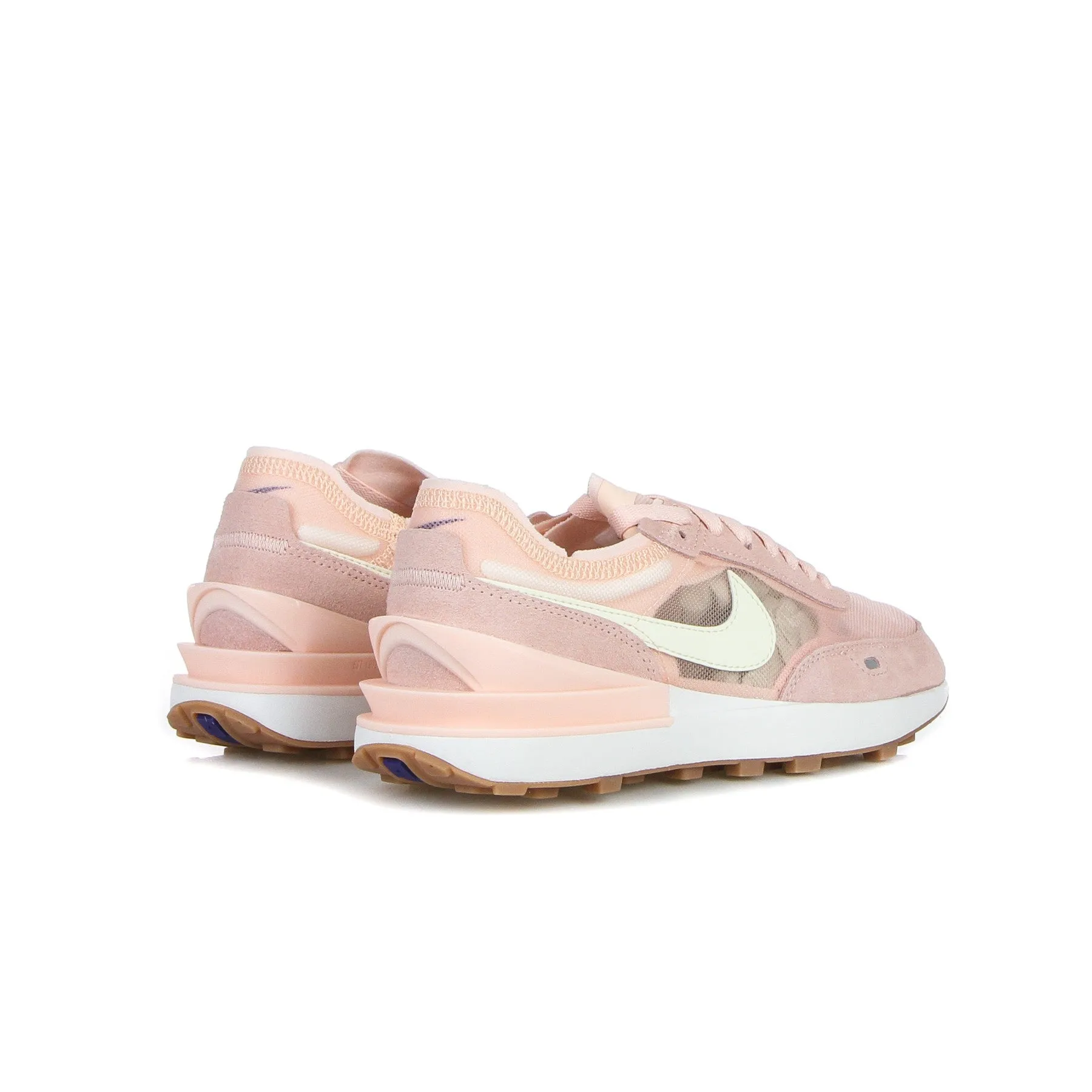 Scarpa Bassa Donna W Waffle One Pale Coral/cashmere/deep Royal Blue