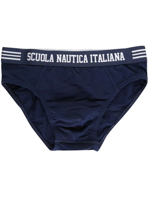 Scuola Nautica Italiana Slip avec élastique visible