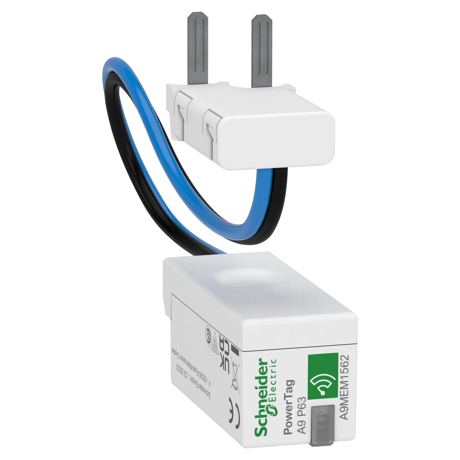 Sensore di energia A9MEM1562 Schneider Electric PowerLogic, 63A, Cablato