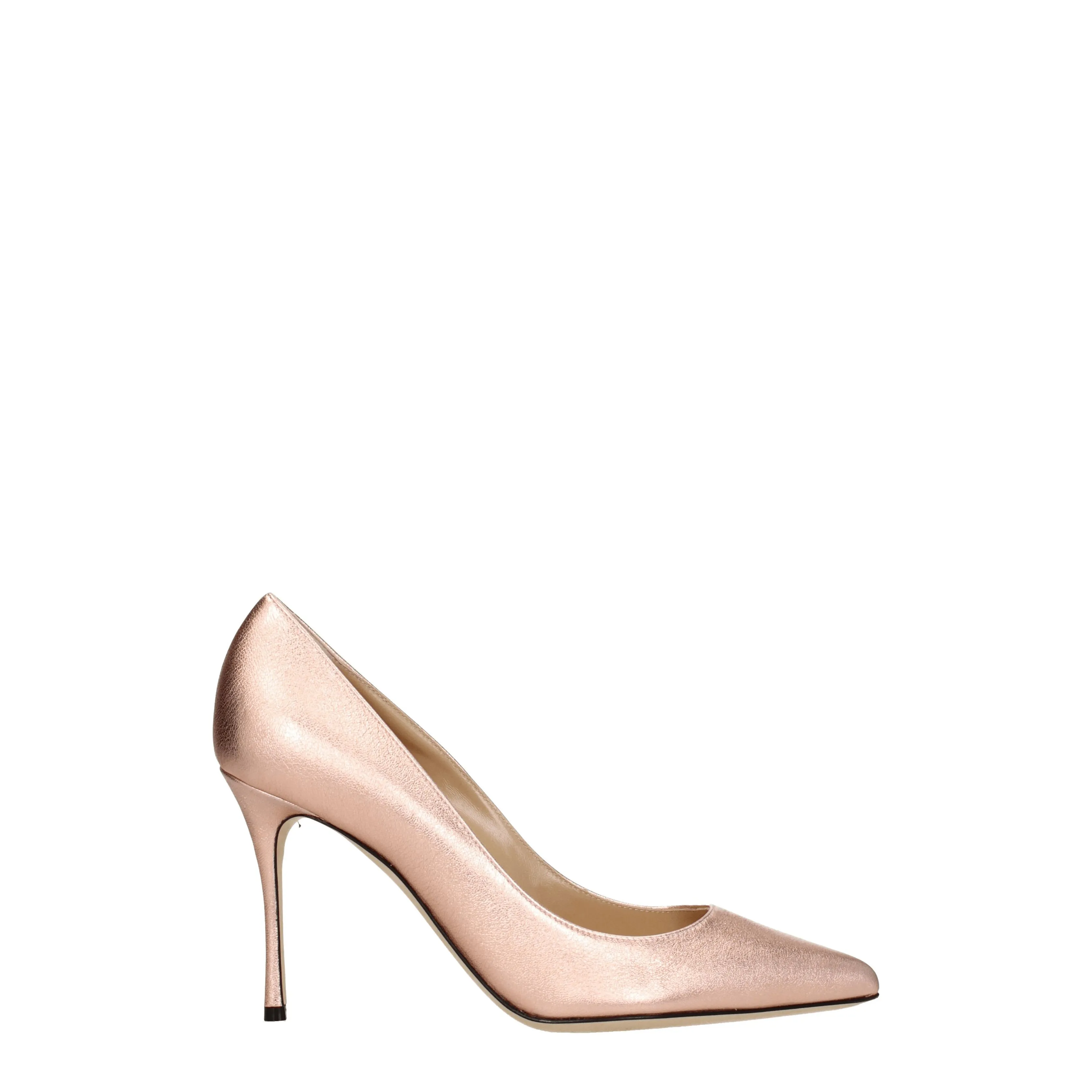 Sergio Rossi Décolleté Donna Pelle Rosa/Oro Rosa