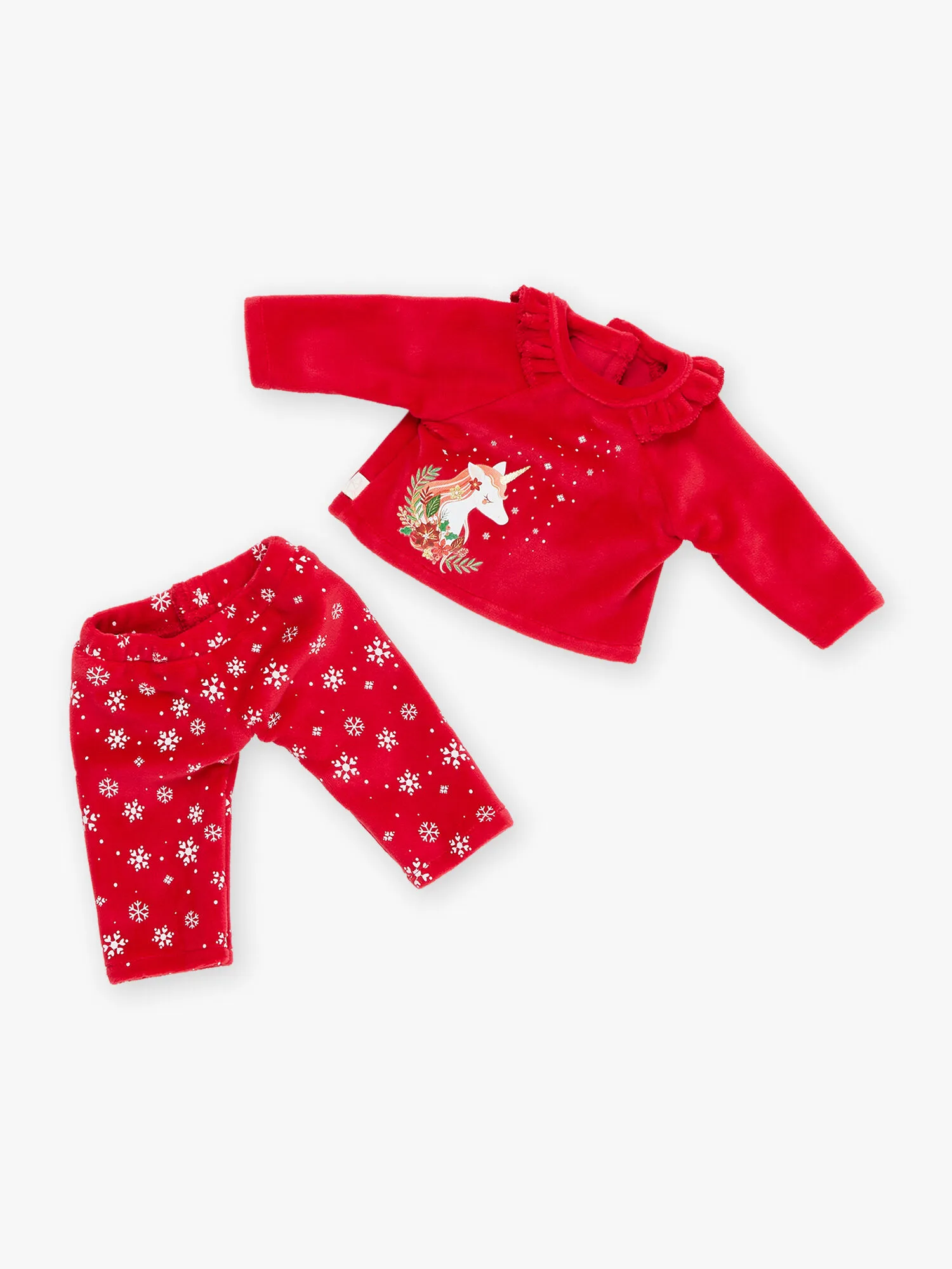 Set per bambola "Mon Adorable Poupée" t-shirt e pantaloni pigiama    