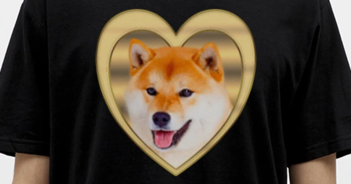 'Shiba Inu - Cane Shiba Inu - Cuore' Maglietta uomo 