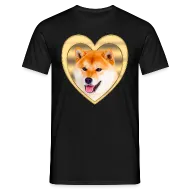 'Shiba Inu - Cane Shiba Inu - Cuore' Maglietta uomo 