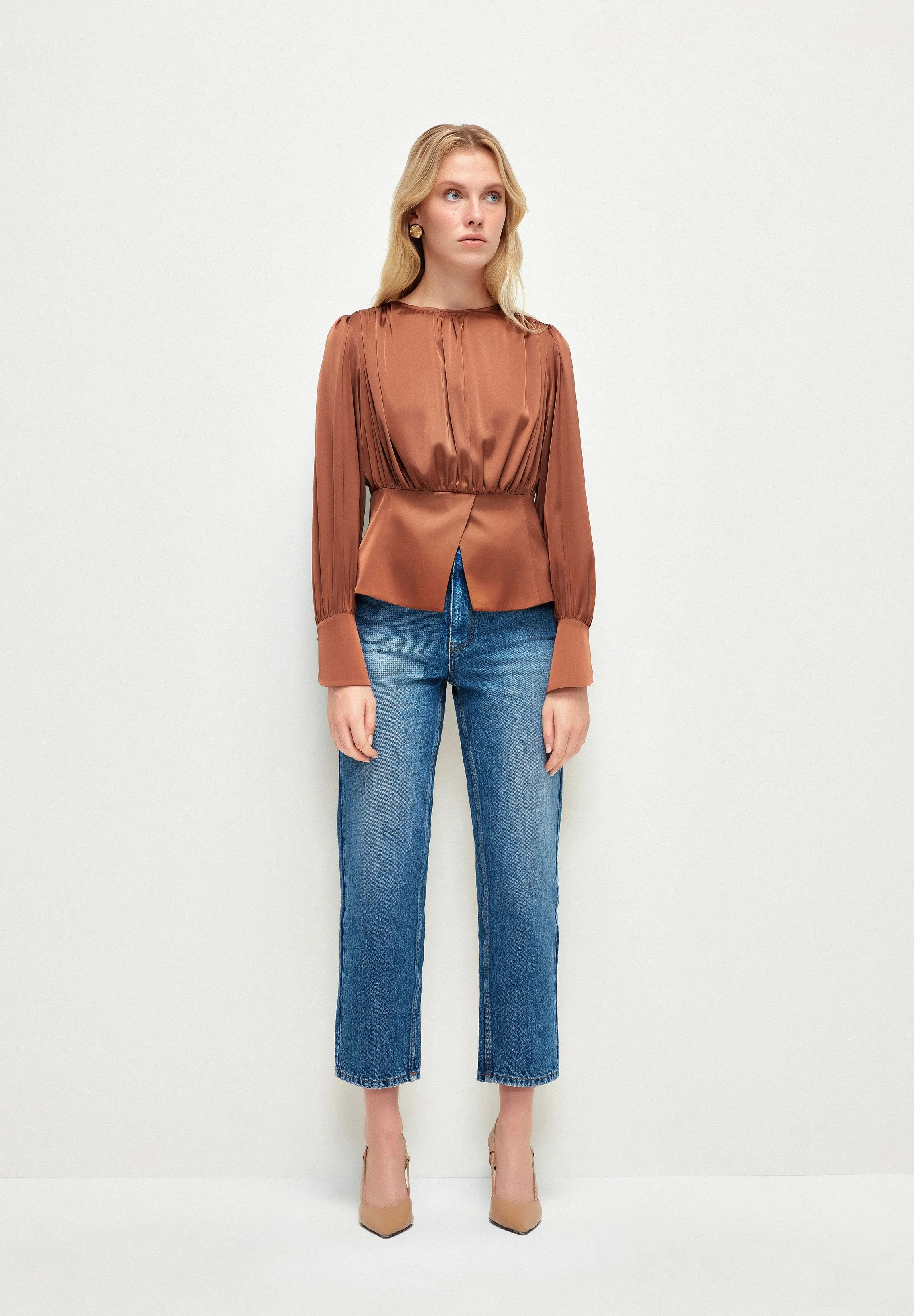 SHIRRED  - Camicetta