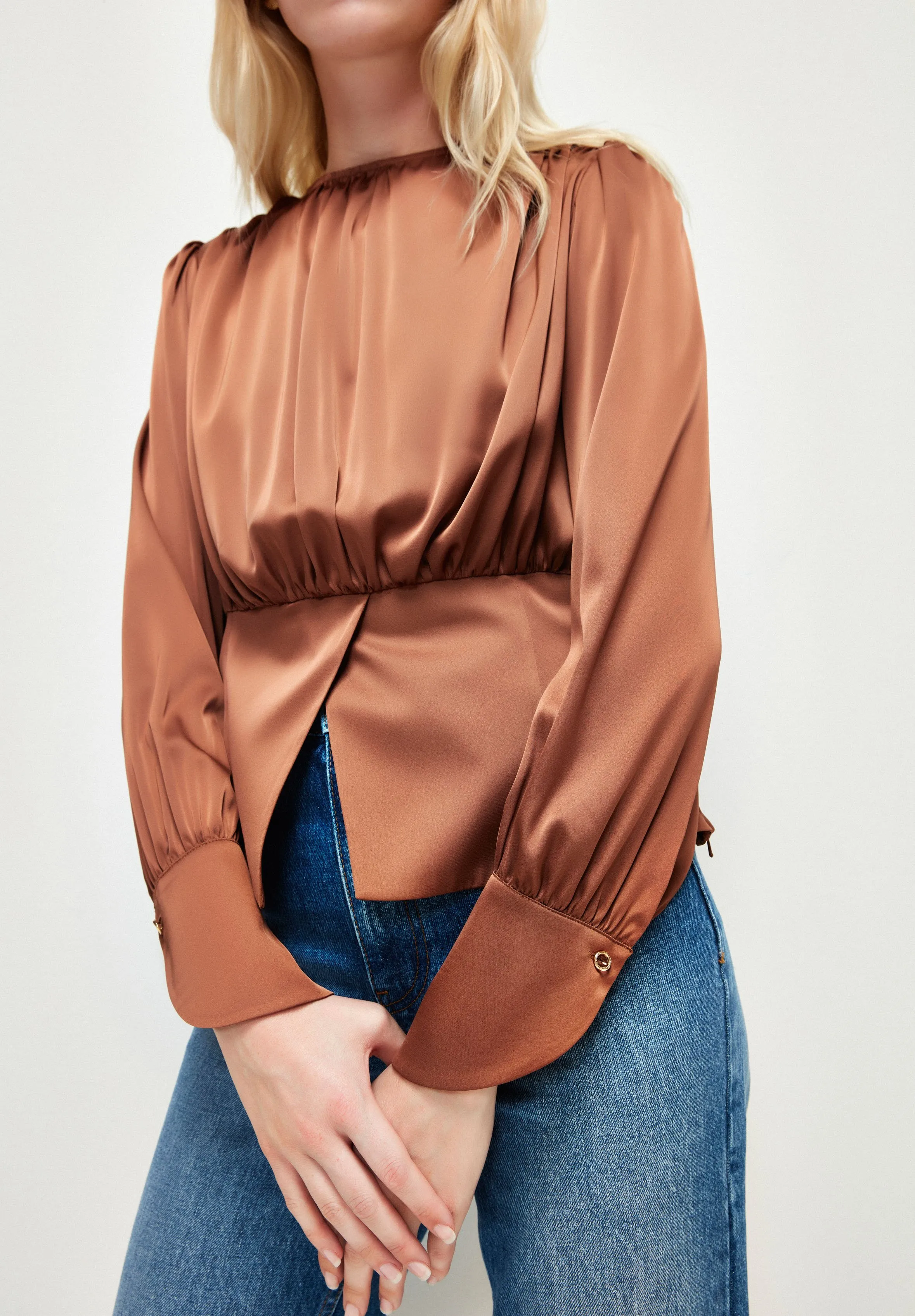 SHIRRED  - Camicetta